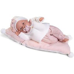 Antonio Juan Munecas Bimba Dolls in Her Doll's Bed with Sound 37 cm  Antonio Juan Munecas Bimba Dolls in Her Doll's Bed with Sound 37 cm