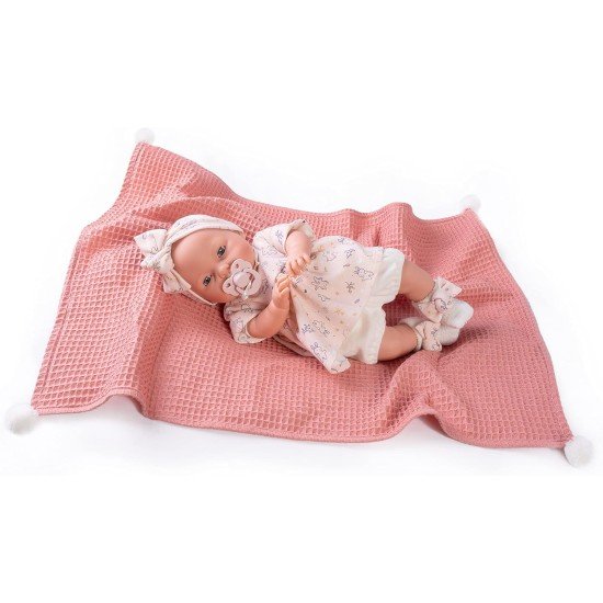 Antonio Juan Munecas Collectible Dolls Bimba tears with spring blanket