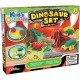 Kids Dough Dinosaur Set 4 X 50G Dough Pot