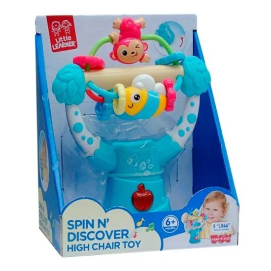 Little Learners Spin N Discover High Chair Toy