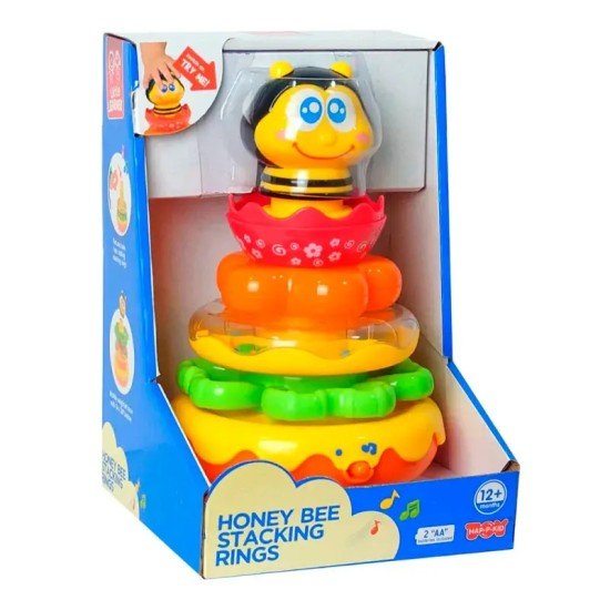 Little Learners Honey Bee Stacking Rings