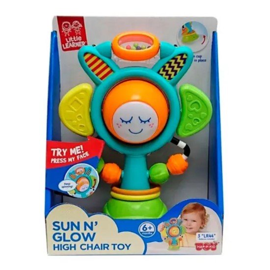 Little Learners Sun N Glow Highchair Toy