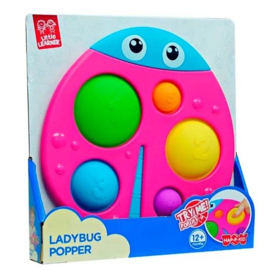 Little Learners Ladybug Popper