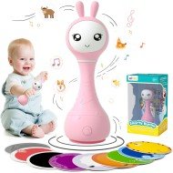 Alilo - Smarty Bunny Baby Rattle Pink