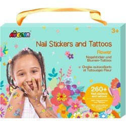 Avenir - Nail Stickers & Tattoos - Flower Avenir - Nail Stickers & Tattoos - Flower