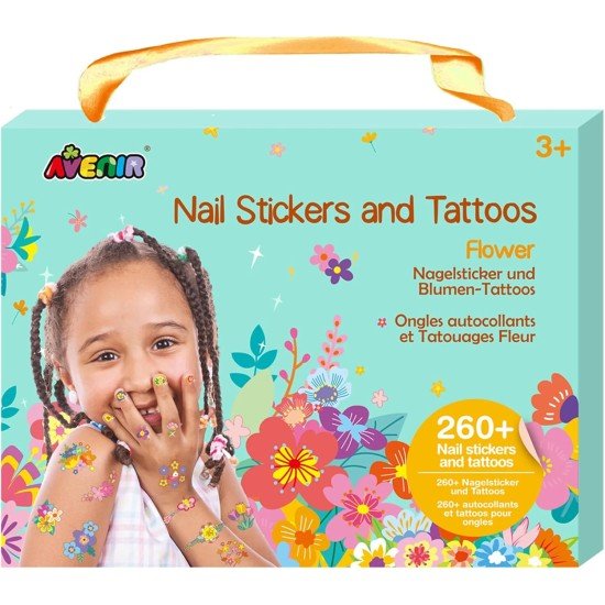 Avenir - Nail Stickers & Tattoos - Flower