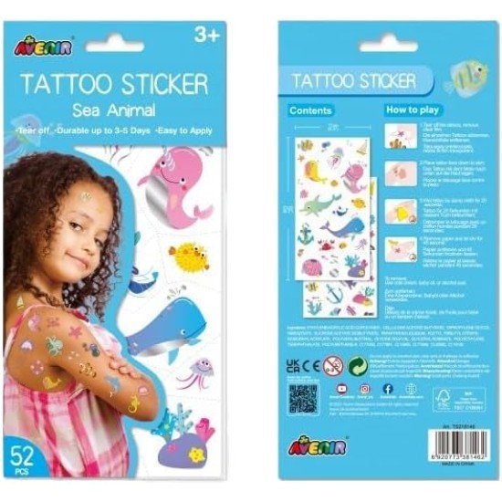 Avenir - Tattoo Sticker - Sea Animal