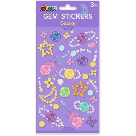 Avenir - Gem Stickers - Galaxy