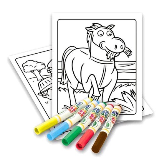 Crayola - Color Wonder Animal Friends Coloring Set