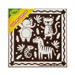 Crayola - Velvet Canvas CYO Jungle Animals Crayola - Velvet Canvas CYO Jungle Animals