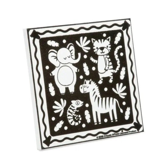 Crayola - Velvet Canvas CYO Jungle Animals