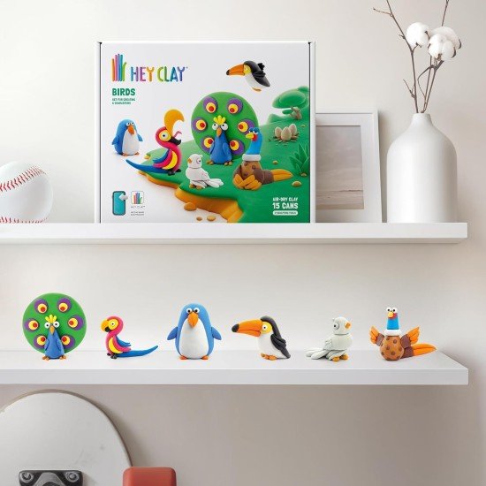 Hey Clay - Birds Set