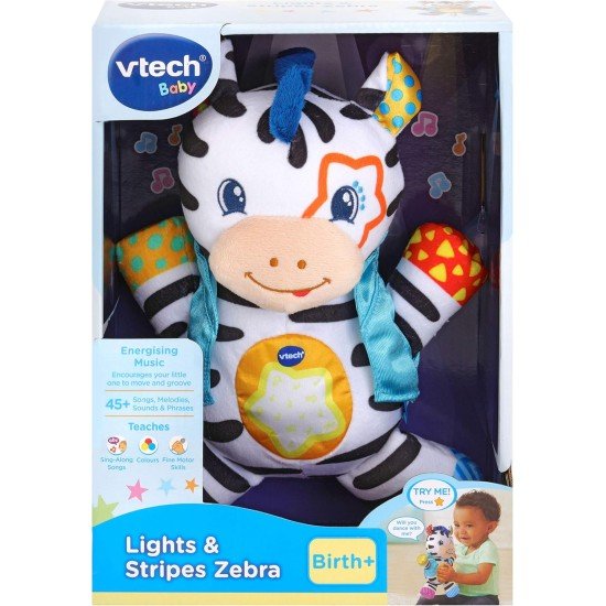 VTech Lights and Stripes Zebra