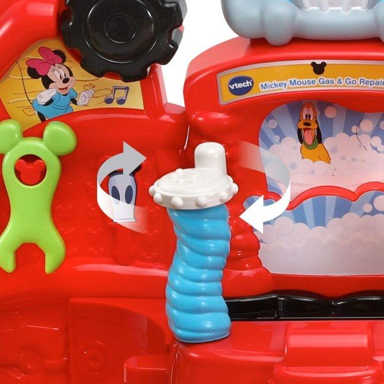 VTech Go! Go! Smart Wheels Disney Mickey Mouse Gas and Go Repair Shop