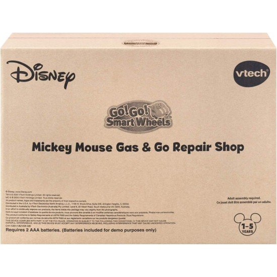 VTech Go! Go! Smart Wheels Disney Mickey Mouse Gas and Go Repair Shop