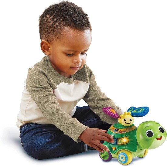 VTech Baby 2-in-1 Push & Discover Turtle