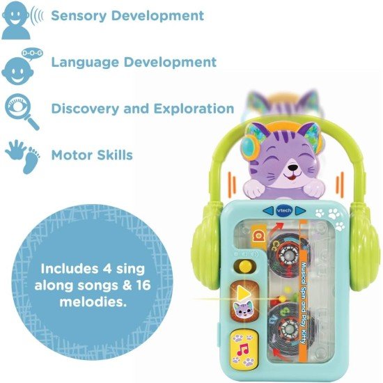 VTech Baby Musical Spin and Play Kitty