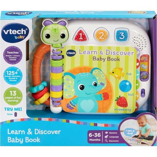 VTech Baby Learn and Discover Baby Book