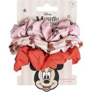 Disney Minnie Mouse - Hair Scrunchies – 3-Pieces