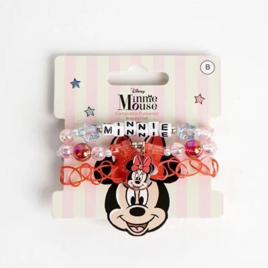 Disney Minnie Mouse - Costume Jewelry Bracelet For Kids