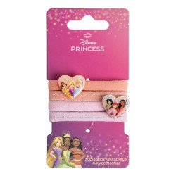 Disney Princess - Hair Accessories Hair Tie 4 Pieces Disney Princess - Hair Accessories Hair Tie 4 Pieces