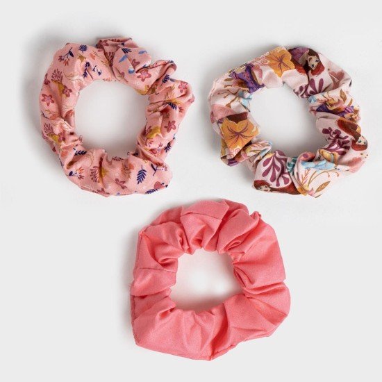 Disney Princess - Hair Accessories Scrunchies 3 Pieces