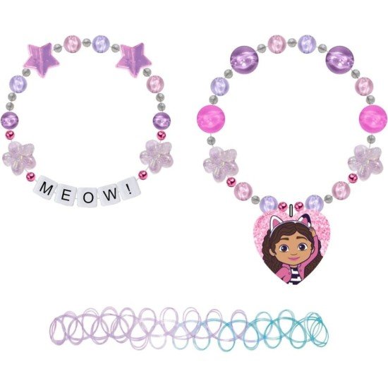 Gabby's Dollhouse - Floral Beads & Meow