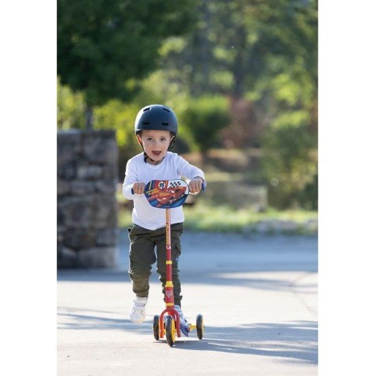 Smoby - Cars - 3 Wheel Scooter