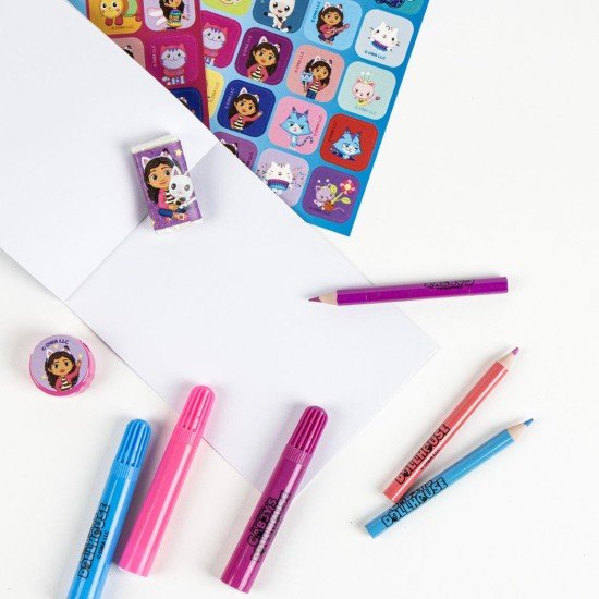 Gabby's Dollhouse - Colorable Set Trolley