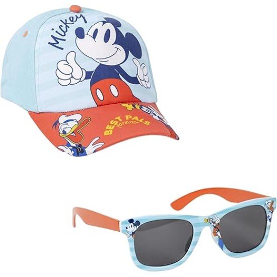 Disney Mickey Mouse - Cap and Sunglasses Set