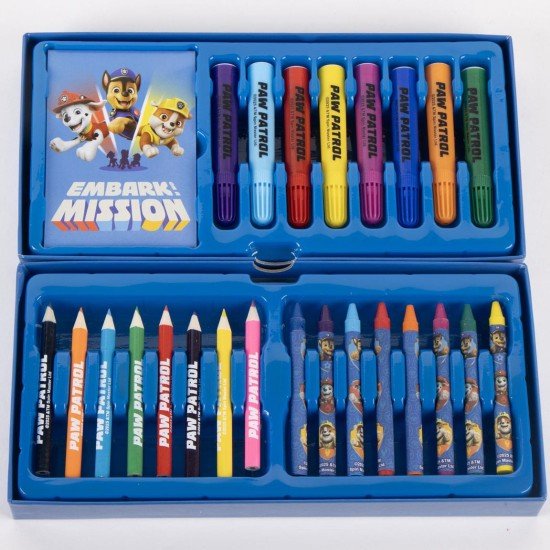 Paw Patrol - Colorable Stationery Set