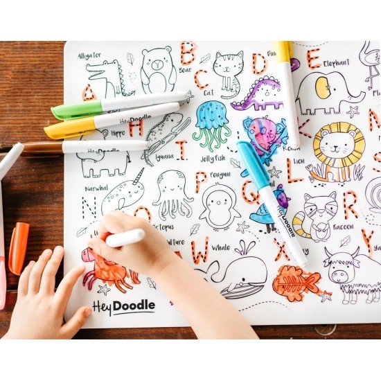 HeyDoodle - Into The Wild Classic Doodle Mat