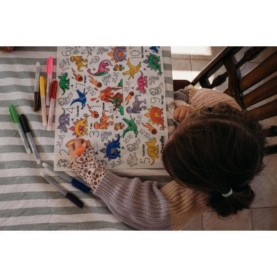 HeyDoodle - DinoRoar Classic Doodle Mat