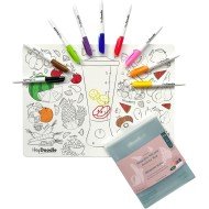 HeyDoodle - Breakfast Blend Classic Doodle Mat HeyDoodle - Breakfast Blend Classic Doodle Mat