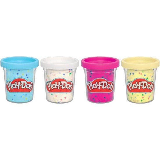 Play-Doh - 4 Pack Confetti Modeling Compound