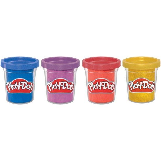 Play-Doh - 4 Pack Metallic Shine Modeling Compound
