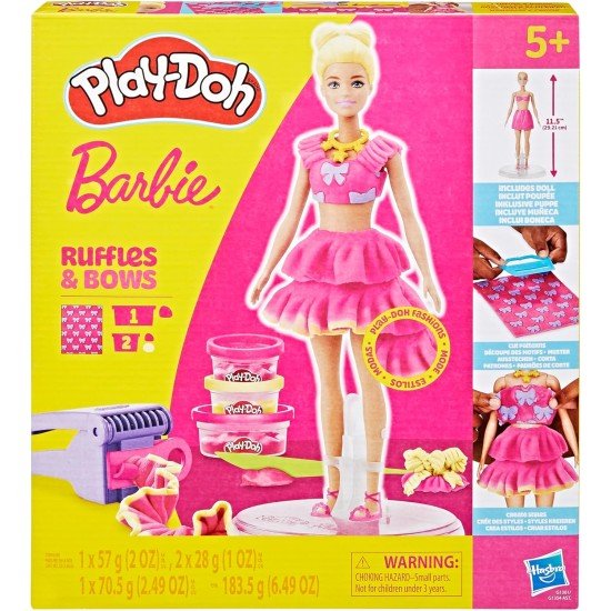 Play-Doh - Barbie Ruffles and Bows Set
