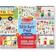 Melissa & Doug - Reusable Sticker Pad: My Town Melissa & Doug - Reusable Sticker Pad: My Town