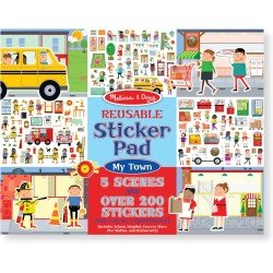 Melissa & Doug - Reusable Sticker Pad: My Town