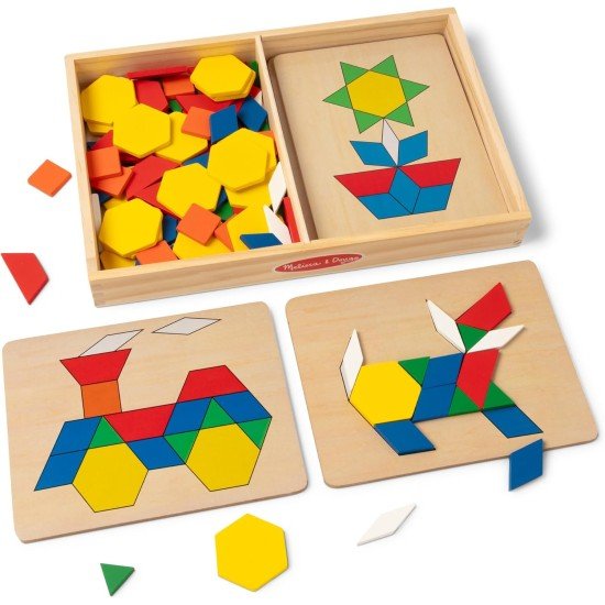 Melissa & Doug - Pattern Blocks and Boards