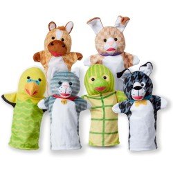 Melissa & Doug - Pet Buddies Hand Puppets (6 Pc) Melissa & Doug - Pet Buddies Hand Puppets (6 Pc)