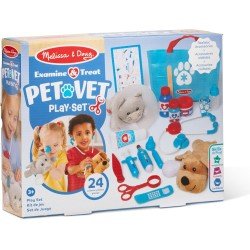 Melissa & Doug - Examine and Treat Pet Vet Play Set Melissa & Doug - Examine and Treat Pet Vet Play Set