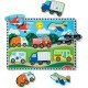 Melissa & Doug - Vehicles Wooden Peg Puzzle