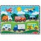 Melissa & Doug - Vehicles Wooden Peg Puzzle