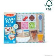 Melissa & Doug - Ice Cream Wooden Magnetic Puzzle 