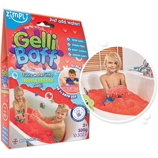 Zimpli Kids - Gelli Baff Red