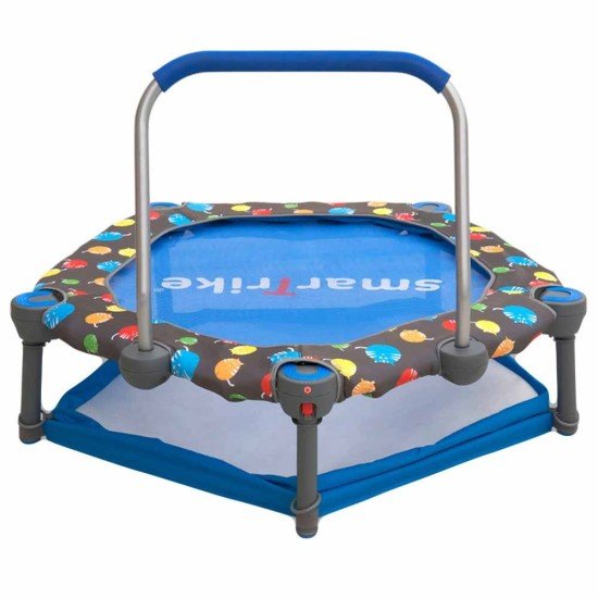 Activity Center 3 In 1 Trampoline Blue