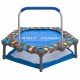 Activity Center 3 In 1 Trampoline Blue