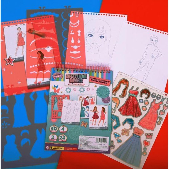 Striders - Dazzling Divas Fashion Design Sketchbook