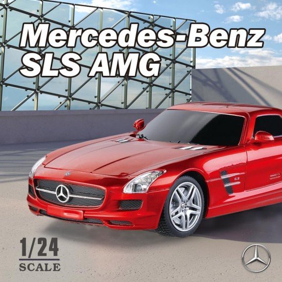 RC Cars – Mercedes-Benz SLS Red 1:24 Scale